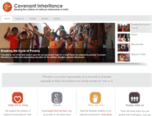 Tablet Screenshot of covenantinheritance.com